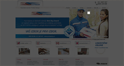 Desktop Screenshot of postexpress.rs